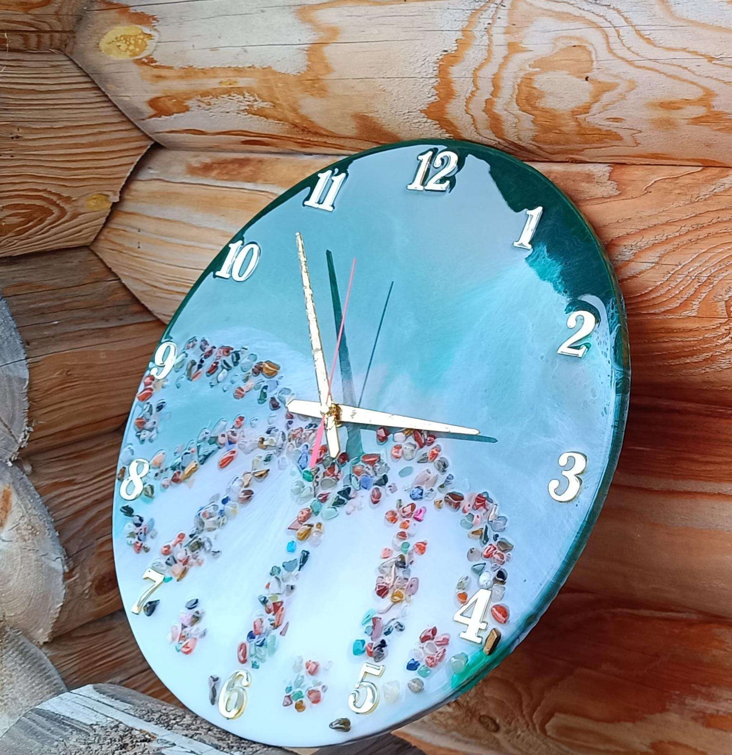 Nástěnné hodiny "Treasure Island"