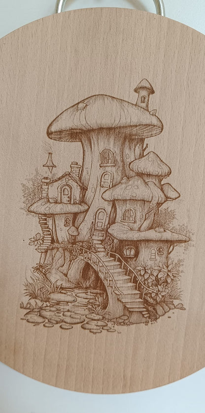 Prkénko houbový zámek