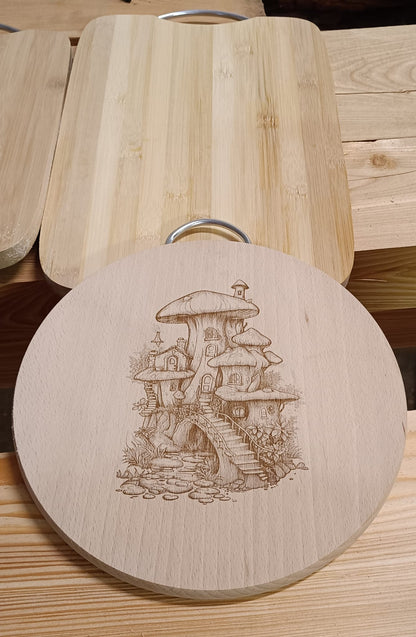 Prkénko houbový zámek